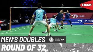 Denmark Open 2022 | Koga/Saito (JPN) vs. Gideon/Sukamuljo (INA) [2] | R32