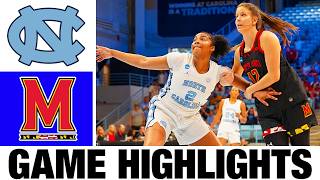#12 North Carolina vs #20 Maryland Highlights (Exhibition) | NCAA Women's Basketball 2026