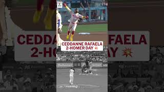 Ceddanne Rafaela goes yard twice as he continues to MASH for the Red Sox 🔥