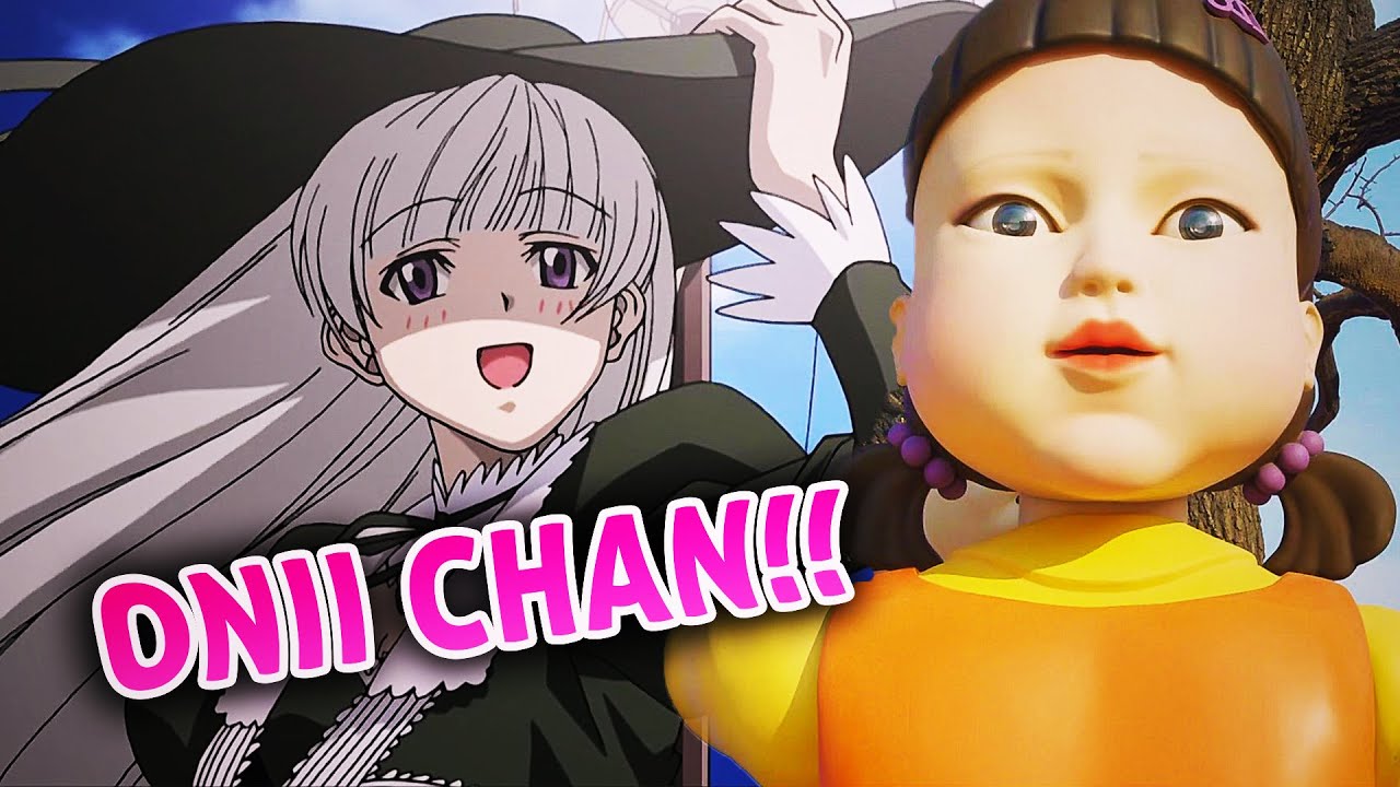 Onii-Chan! Let's play Red Light Green Light from Squid Game 