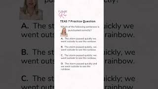 TEAS 7 Practice Question #teas7 #atiteas