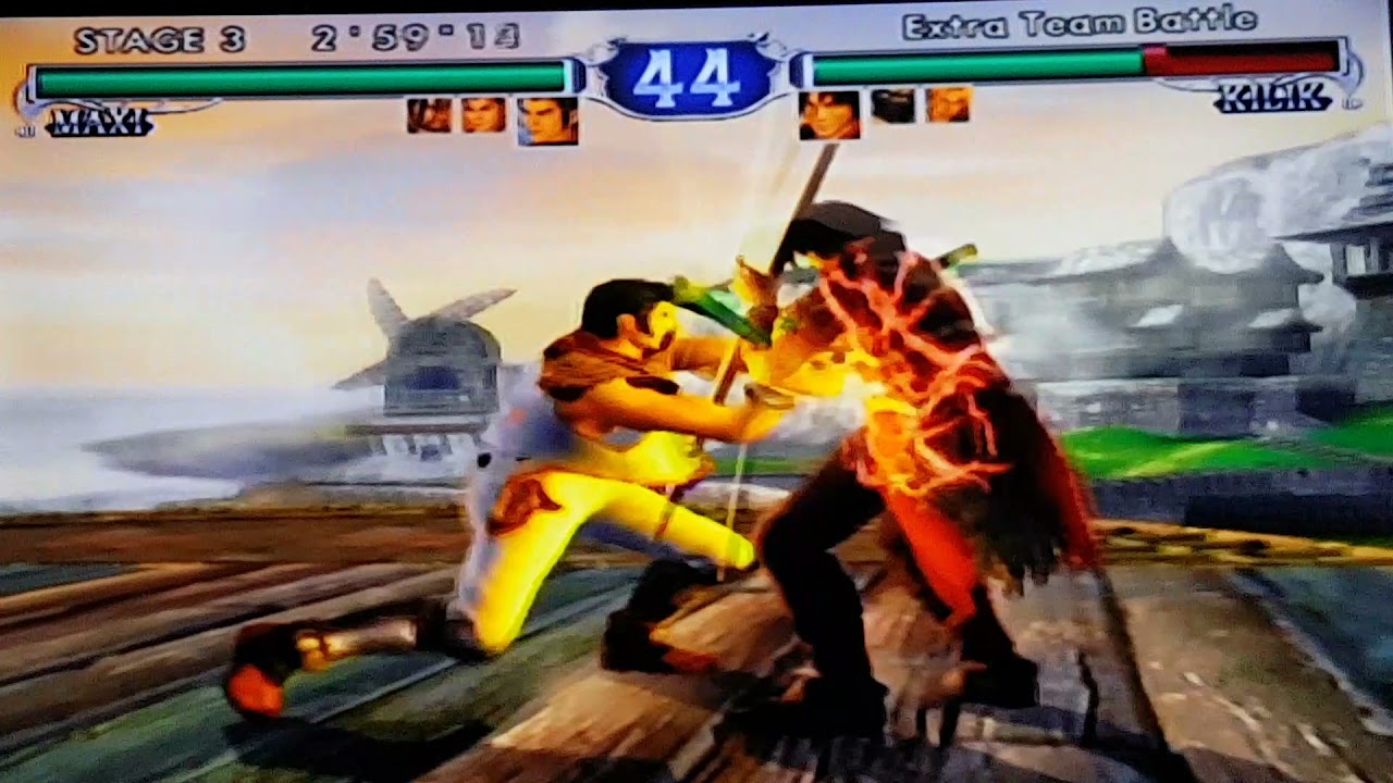 Soul Calibur 2 Extra Team Battle Mode Maxi Yunsung Mitsurugi - YouTube