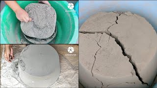 ASMR:all time favourite/super dusty snappy soft pure cement huge tub+chunks+mini tub com/🤤satisfying screenshot 5