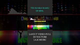 Download Lagu NEMU - GILGA SAHID - NADA WANITA - LIRIK KARAOKE #shorts #shortvideo  #karaoke #dangdut #dennycaknan MP3