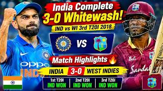 India vs West Indies 3rd T20 2018 Full Match Highlights #indvswi #viralvideo #cricketlover screenshot 4