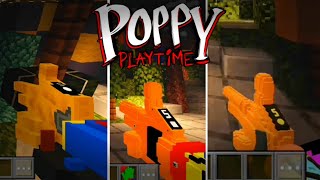 All poppy playtime grab pack's addon in Minecraft