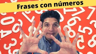 Frases con números (1-10) - Aprende Español con Juan Carlos 🤗🤩🤪1️⃣2️⃣3️⃣😉😇🥰😎