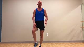 Dynamic Leg Scoop Stretch