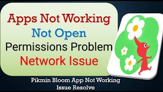 Pikmin Bloom Something went wrong, Please try again later, Problem has been Solved in Android