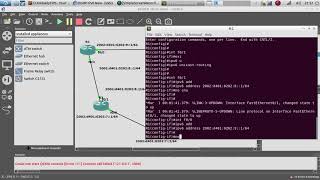 Configuring EIGRPv6 and EIGRPv4 with GNS3