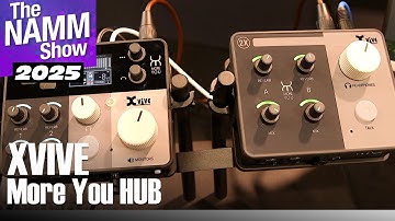 Xvive More You HUB Expandable USB Audio Interface for Recording & Rehearsal | NAMM 2025