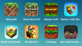 Minecraft, Block World 3D, Master Craft, World Craft Building, Gromd Craft 2, Craftopia, ZombieCraft screenshot 5