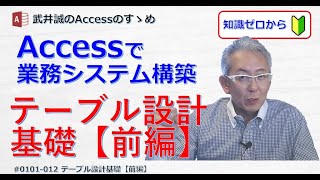 【012】テーブル設計基礎　前編【Accessのすゝめ】