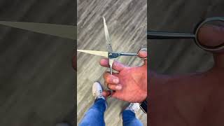 Scissor Flipping 😵‍💫 #shortvideo #hairstyle #hair #barber #artist #reels #art #beard #artist