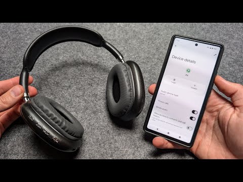 P9 Wireless Headphones - Connect & Pair with a Smartphone