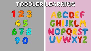 Toddler Learning | Learn Number & ABC Alphabets | Wonder Wiz Kids