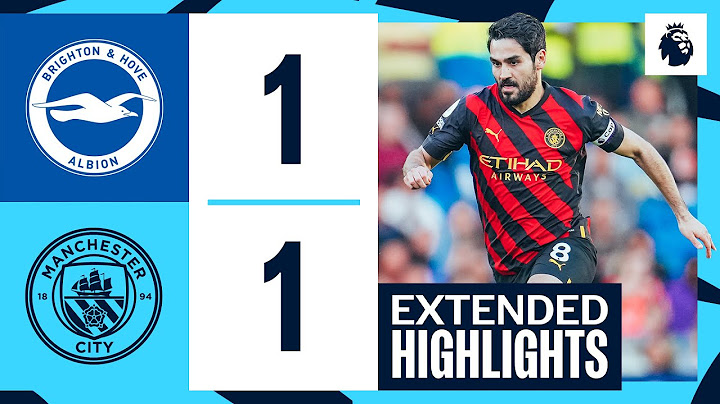 EXTENDED HIGHLIGHTS | Brighton 1-1 Man City | City remain unbeaten in 25 matches!
