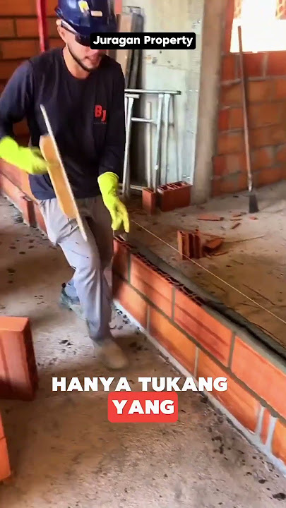 Cara tukang luar negeri pasang bata #construction #trending #trendingshorts #fyp #fypshort #short