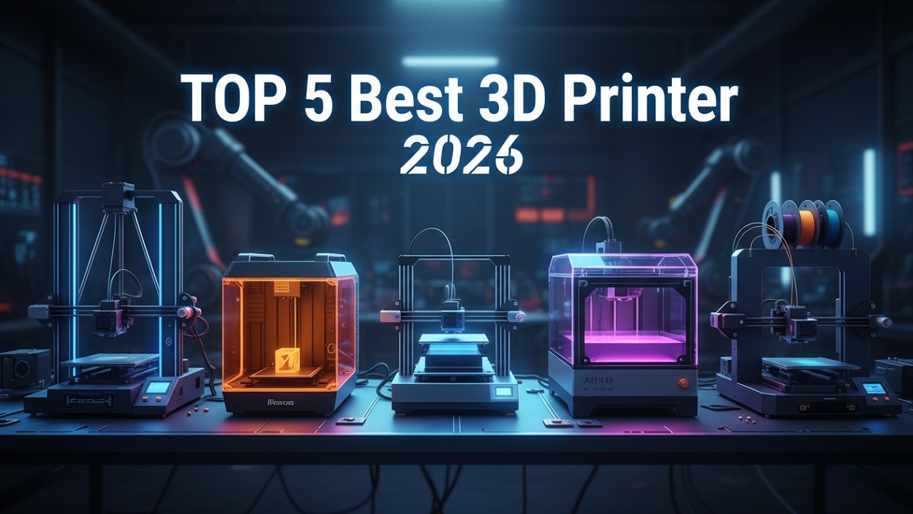 Top 5 Best 3D Printers in 2026 (For Beginners & Pros) - YouTube