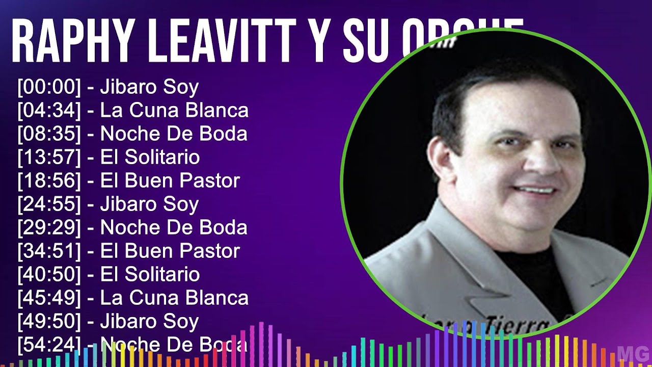 Raphy Leavitt Y Su Orquesta “La Selecta” 2024 MIX Las Mejores Canciones - Jibaro Soy, La Cuna Bl...