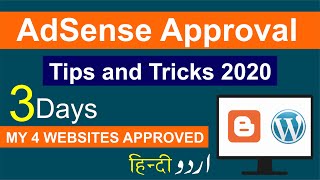 Google AdSense Approval Tips and Tricks 2020 for Blogger and Wordpress Both | Pro Blogging Tips