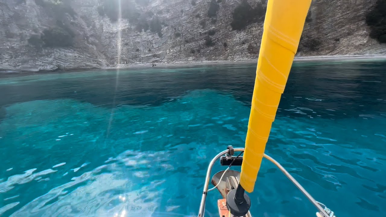 A 200nm solo Sailing trip off the coast of Greece