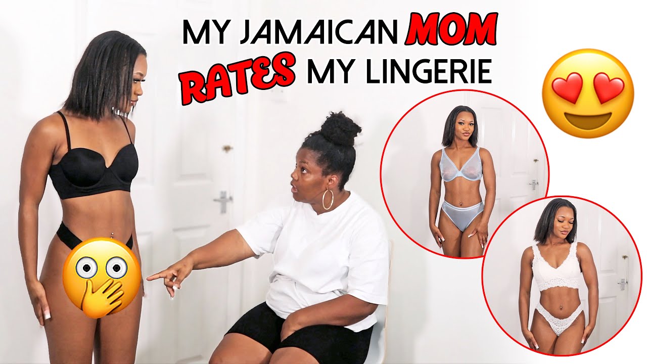 MY JAMAICAN MOM RATES MY LINGERIE AND LOUNGEWEAR, LUVLETTE (SHEIN) TRY ON  HAUL