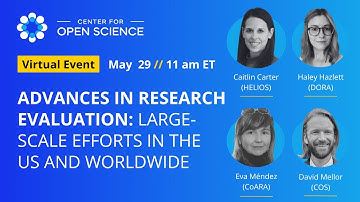 Advances in Research Evaluation: Large-Scale Efforts in the US and Worldwide