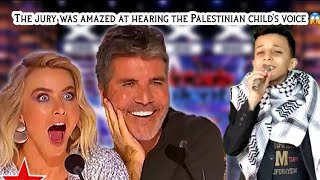 فلسطيني يفاجئ لجنه التحكيم بصوته الجميل America's Got Talent