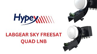Labgear Sky Freesat Quad LNB - HYPEX