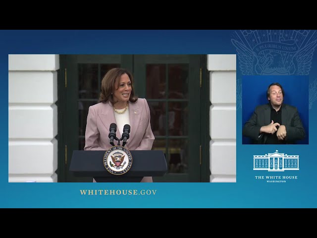 Vice President Harris Delivers Remarks at the White House Take Your Child to Work Day Event