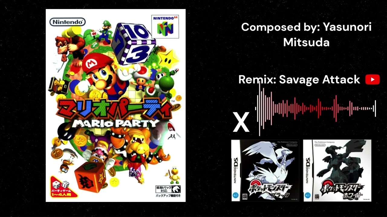 Mario Party - Ducking & Dodging (Pokémon Black & White Sound Font)