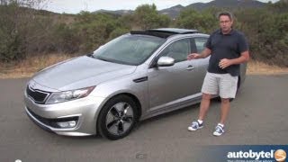 2013 Kia Optima Hybrid Test Drive & Car Video Review