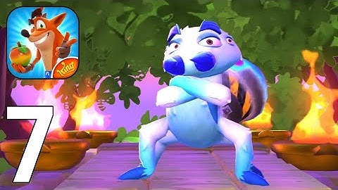 Crash Bandicoot: On the Run‪! Gameplay Walkthrough Part 7 - Frosty Araknid [iOS/Android Games]