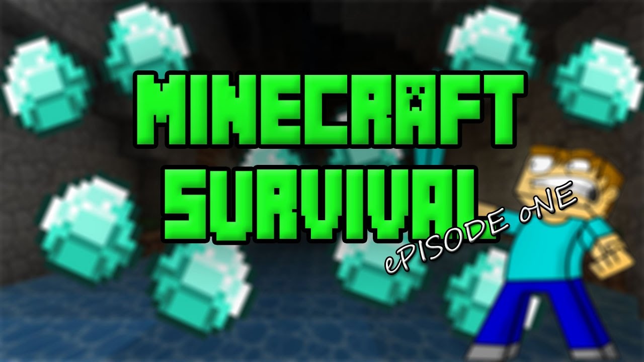 sony interactive entertainment europe limited Minecraft survival // Episode one (SO MANY DIAMONDS !!)