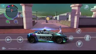 Gangster Vegas 2021, USING DIGITAL POLICE CAR TO GET IN ARMY BATTLE. screenshot 4