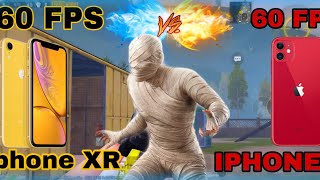 IPHONE XR 60 FPS VS IPHONE 11 /60 FPS ULTRA GAMING PERFORMANCE AND FPS TEST 2024 |