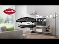 Clamex P-14 Flexus: Detachable furniture connector  with flexible positioning pins
