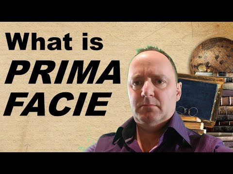 Бейне: Prima facie жылдамдық шегі дегеніміз не?