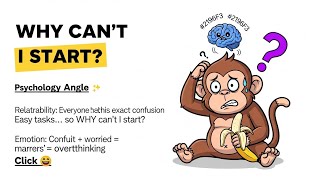 Why You Can’t Start Tasks (Even When They’re Easy) 