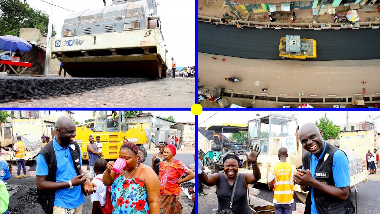 💯% TRAVAUX NZOLANA N°22 : TOUT MALUEKA EST ASPHALTÉ DEPUIS LE TERRAIN RÉGIDESO JUSQU'À PROMOBATE