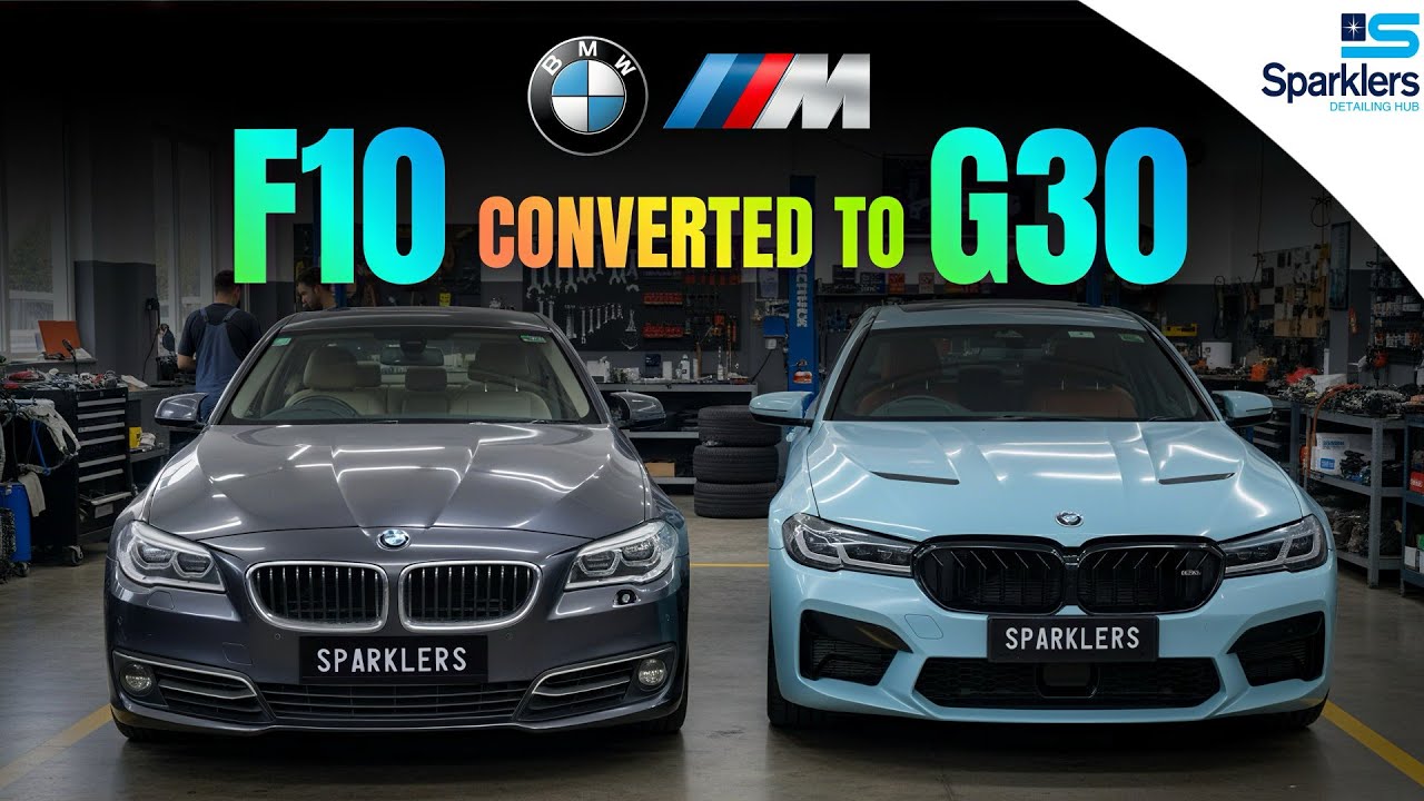 BMW F10 Converted to G30 M Sport | Full Transformation & Walkaround | Purani Gaadi Naya Style |