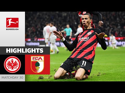 Eintracht  Frankfurt Augsburg Goals And Highlights