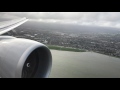 United Airlines Boeing 777-300ER landing at SFO Airport