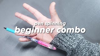 EASY Beginner Combo Breakdown | Pen Spinning