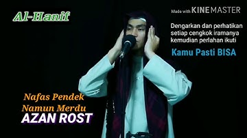 Azan Irama Rost. Nafas Pendek Tapi Merdu