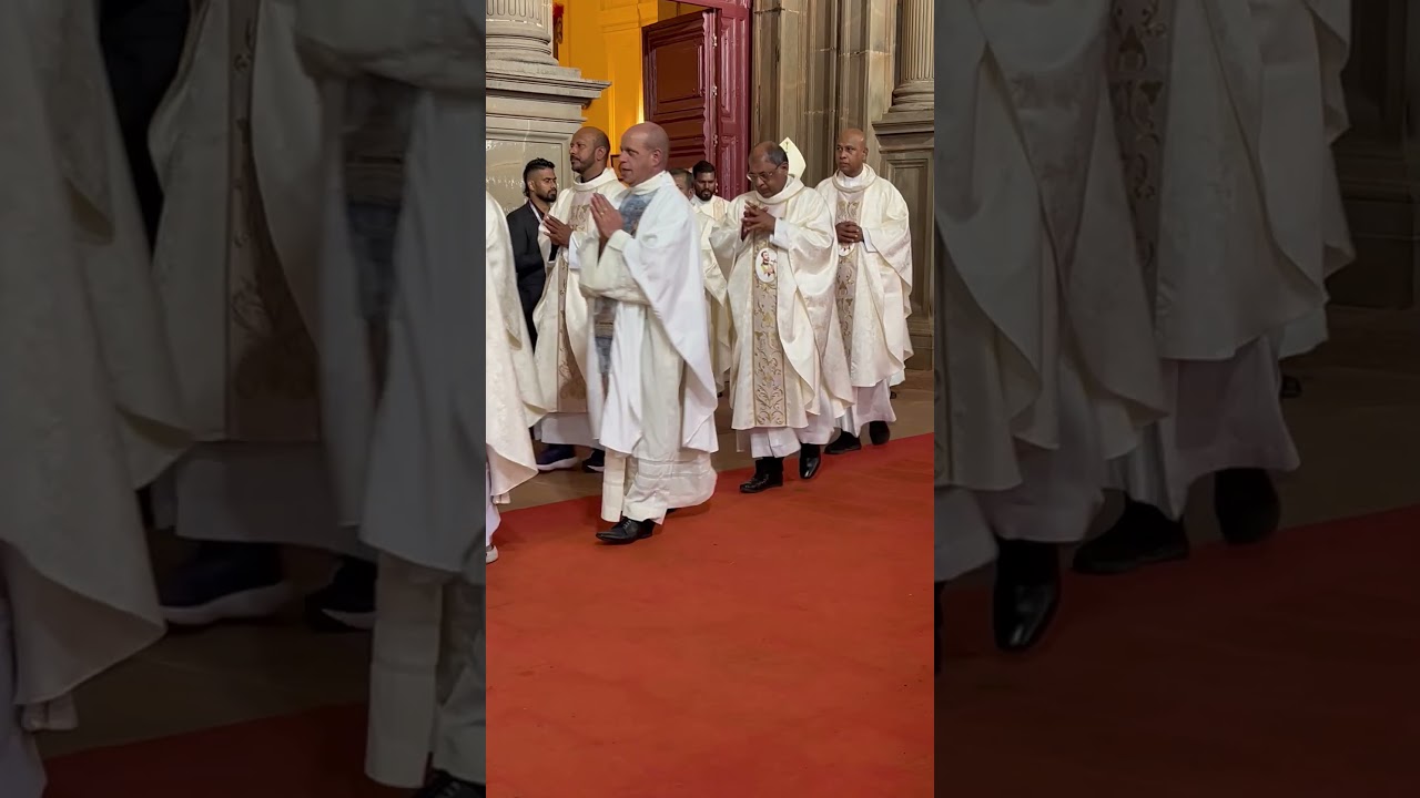 Entrance Procession for New Year mid night mass 