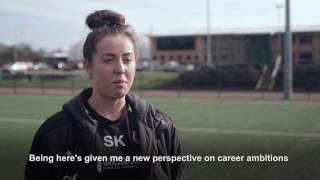 Sofie talks about studying for a PhD whilst working for Wolverhampton Wanderers FC