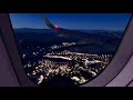 Magnificent approach to Dubrovnik at night | Microsoft Flight Simulator 2024 