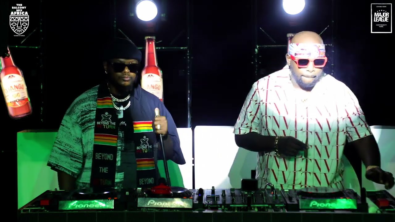 Amapiano Balcony Mix Africa B2B Live In Ghana with DJ Maphorisa at